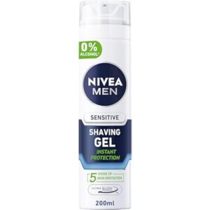 nivea men shaving gel sensitive chamomile hamamelis 200ml 192.0